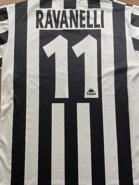Store Shirt • Juventus • 1996 • Kappa • Fabrizio Ravanelli • Size L • Player Spec 