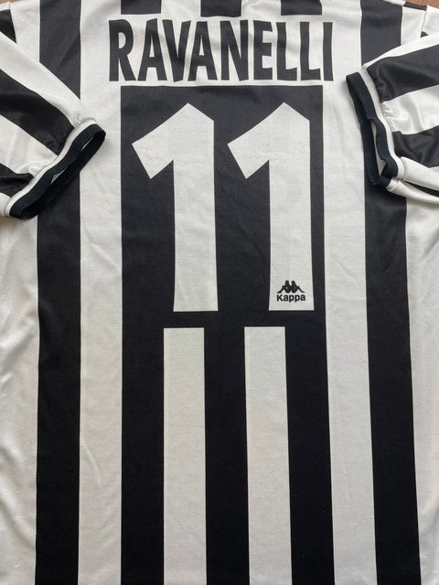 Store Shirt • Juventus • 1996 • Kappa • Fabrizio Ravanelli • Size L • Player Spec 