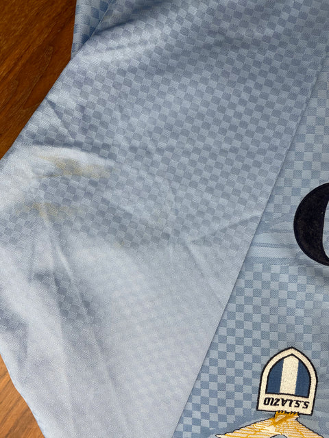 Match Shirt • Club • Lazio • 1996 • Umbro • Home • #18 • Pavel Nedved • Match Worn • Unwashed 