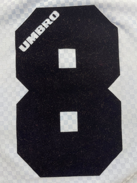 Match Shirt • Club • Lazio • 1996 • Umbro • Home • #18 • Pavel Nedved • Match Worn • Unwashed 