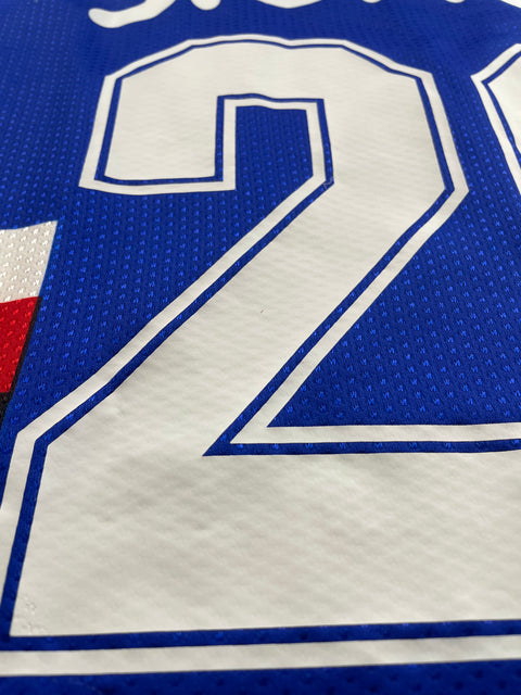 Match Shirt • Club • Sampdoria • 1997 • Asics • Home • #29 • Giuseppe Signori • Match Worn 