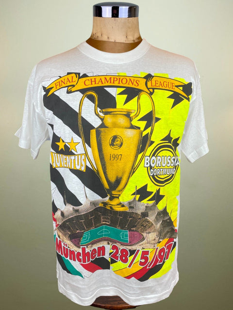 T-Shirt | 1997 | Champions League | Juventus vs Dortmund | Bootleg T-Shirt