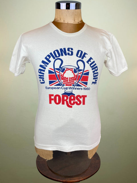 T-Shirt | 1980 | European Cup | Nottingham Forest | European Champions Bootleg T-Shirt