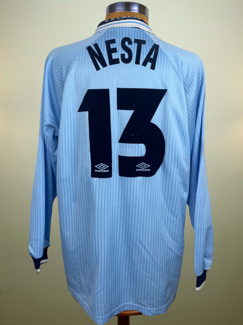 Jersey | Club | Lazio | 1997 | Alessandro Nesta | Matchworn