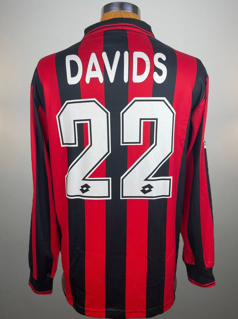 Jersey | Club | AC Milan | 1996 | Edgar Davids | vs Inter Milan