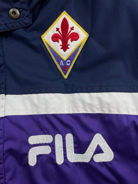 Player Issue Training • Fiorentina • 1997 • Fila • Bench Coat Jacket • Size M 