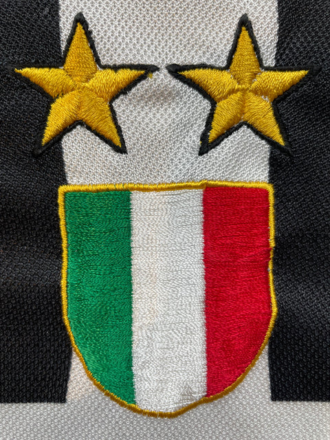 Match Shirt • Club • Juventus • 1995 • Kappa • Home • #23 • Juan Pablo Sorín • Match Worn 