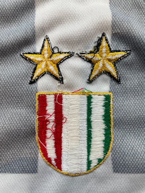Match Shirt • Club • Juventus • 1995 • Kappa • Home • #23 • Juan Pablo Sorín • Match Worn 