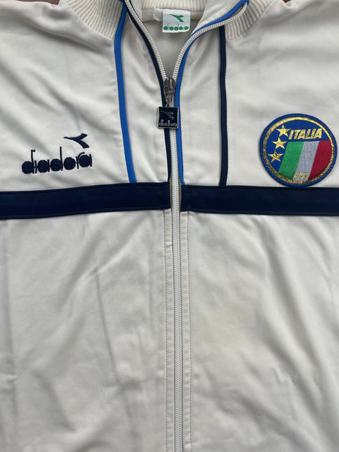 Player Issue Training • Italia • 1986 • Diadora Track Jacket • Size L 