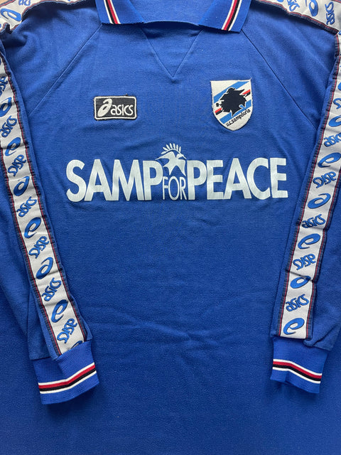 Player Issue Training • Sampdoria • 1995 • Asics Training Top • Size M 