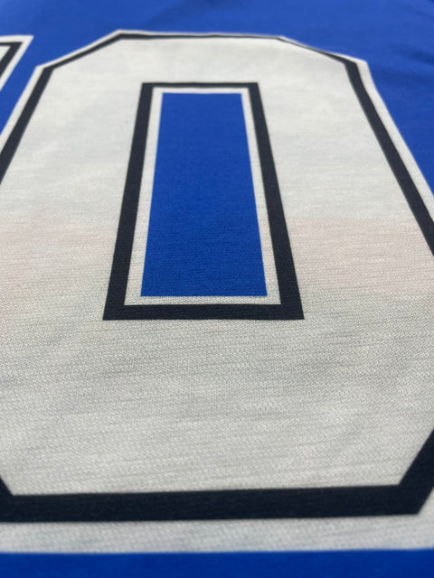 Match Shirt • Club • Sampdoria • 1990 • Asics • Home • #10 • Roberto Mancini • Match Worn 