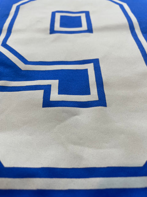 Match Shirt • Club • Sampdoria • 1993 • Asics • Home • #9 • David Platt • Match Worn • Unwashed 