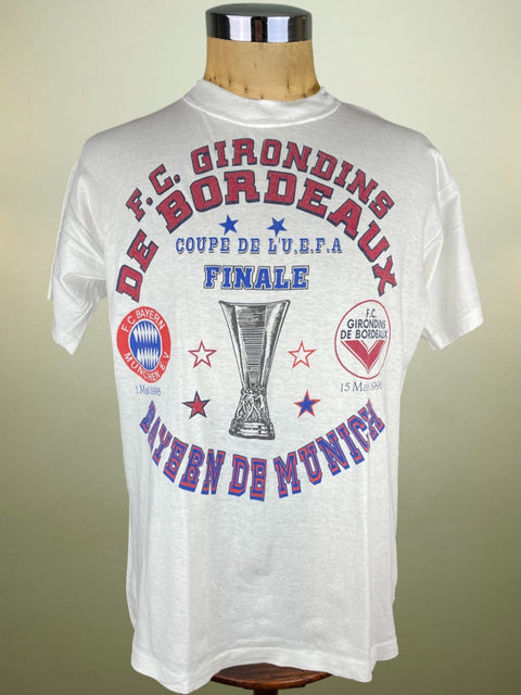 T-Shirt | 1996 | UEFA Cup | Bayern Munich vs Bordeaux | Bootleg T-Shirt