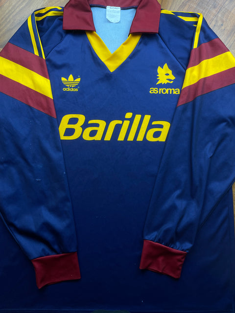 Store Shirt • Roma • 1991 • Adidas • Third • Size L 