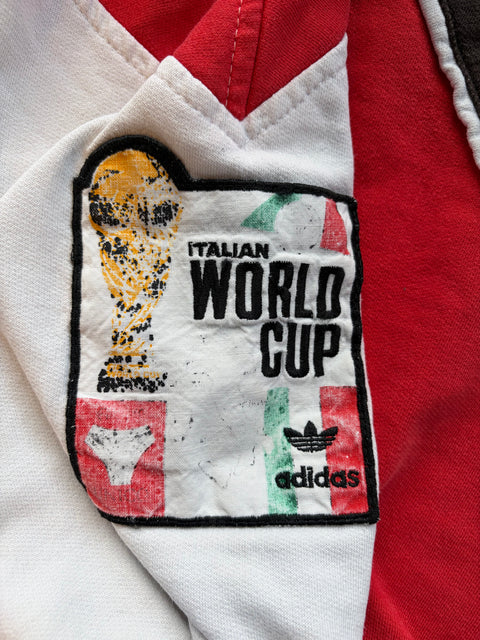 Store Top • Sweatshirt • Italia • 1990 • World Cup 90 Etrusco Official Adidas Sweatshirt • Size M 
