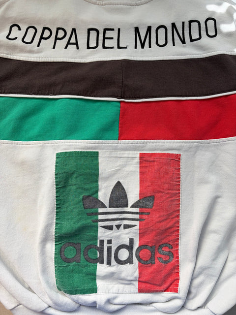 Store Top • Sweatshirt • Italia • 1990 • World Cup 90 Etrusco Official Adidas Sweatshirt • Size M 