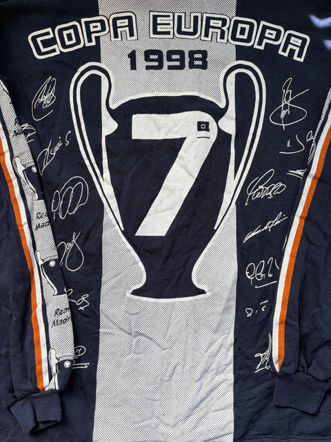 Store Top • Sweatshirt • Real Madrid • 1998 • Champions League Winners Celebratory Top • Size XL 