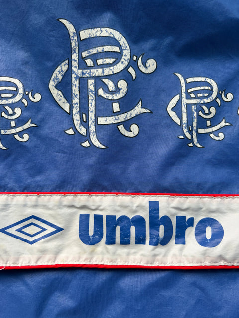 Player Issue Training • Glasgow Rangers • 1987 • Umbro Training Top • Size M 