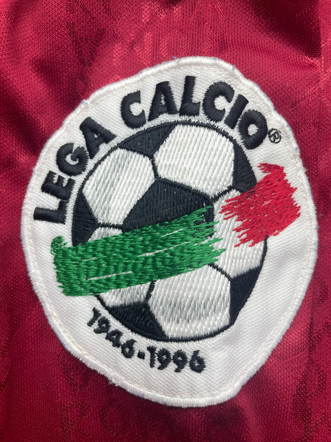 Match Shirt • Club • Roma • 1996 • Asics • Home • #10 • Daniel Fonseca • Match Worn • Signed 