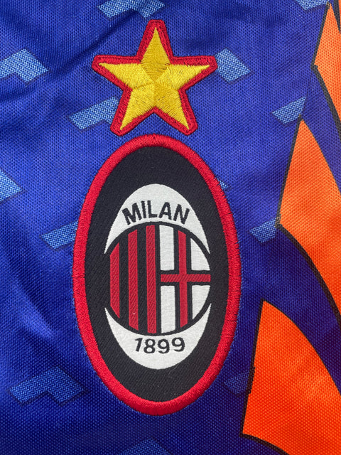 Match Shirt • Club • AC Milan • 1997 • Lotto • Keeper • #1 • Sebastiano Rossi • Match Worn • Signed 