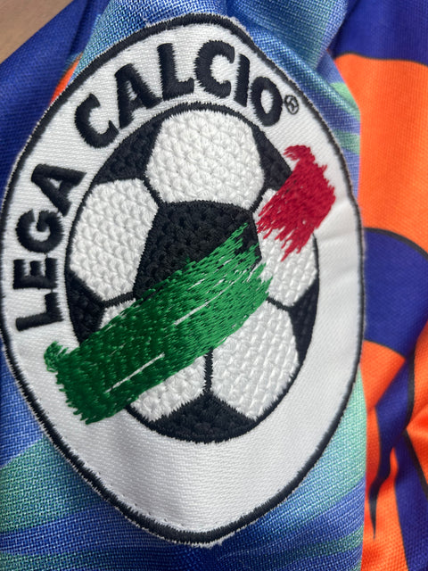 Match Shirt • Club • AC Milan • 1997 • Lotto • Keeper • #1 • Sebastiano Rossi • Match Worn • Signed 