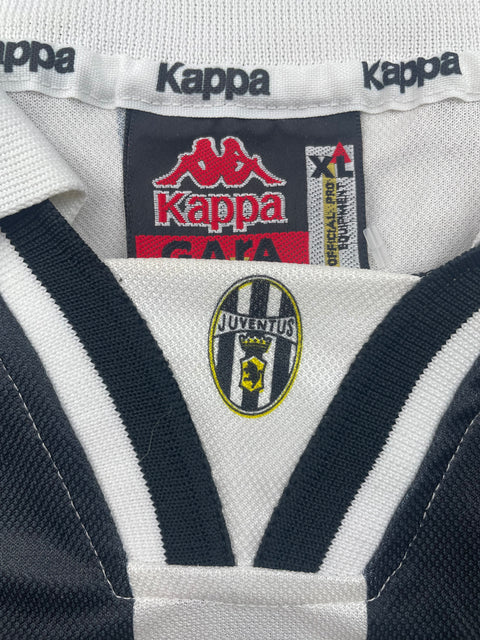 Match Shirt • Club • Juventus • 1995 • Kappa • Home • #2 • Ciro Ferrara • Match Worn • Unwashed • Signed 