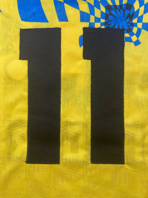 Match Shirt • Club • Inter • 1991 • Umbro • Third • #11 • Davide Fontolan • Match Worn 