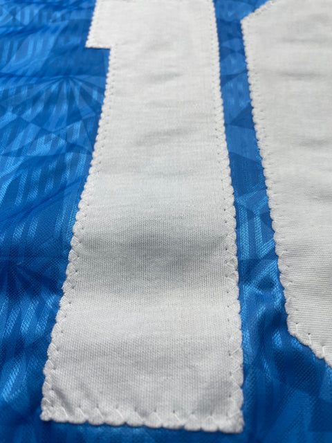 Match Shirt • Club • Napoli • 1992 • Umbro • Home • #10 • Gianfranco Zola • Match Worn 
