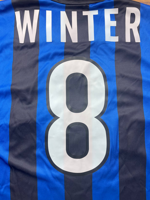 Match Shirt • Club • Inter • 1998 • Nike • Home • #8 • Aron Winter • Match Worn 