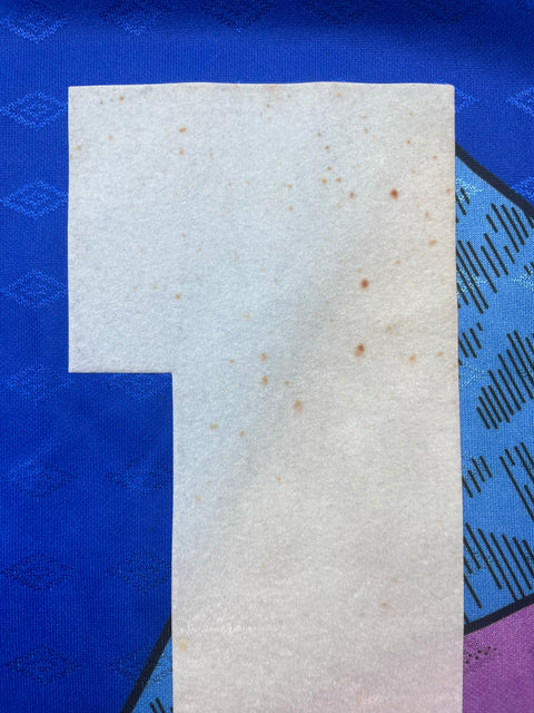 Match Shirt • Club • Lazio • 1993 • Umbro • Keeper • #1 • Luca Marchegiani • UEFA Cup 