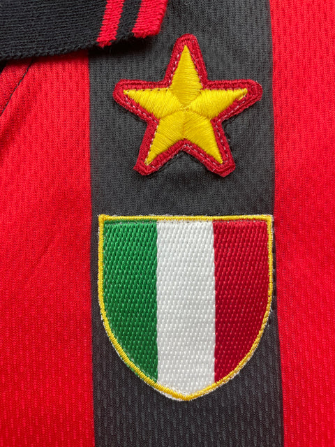 Store Shirt • AC Milan • 1996 • Lotto • Home • Pietro Vierchowod • Size L