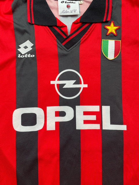 Store Shirt • AC Milan • 1996 • Lotto • Home • Pietro Vierchowod • Size L