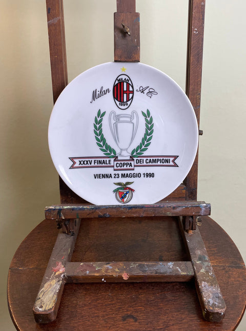 T-Shirts & Merch | Plate | AC Milan | 1990 | Official European Cup Plate