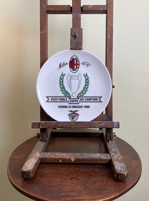 T-Shirts & Merch | Plate | AC Milan | 1990 | Official European Cup Plate