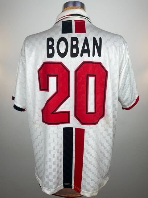 Jersey | Club | AC Milan | 1995 | Zvonimir Boban | Matchworn