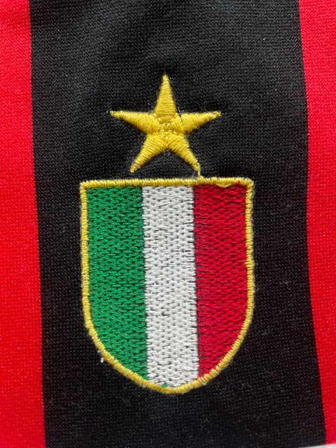 Store Shirt • AC Milan • 1988 • Kappa • Home • #10 • Ruud Gullit • Size M 