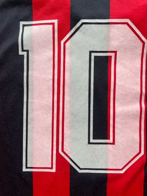 Store Shirt • AC Milan • 1988 • Kappa • Home • #10 • Ruud Gullit • Size M 