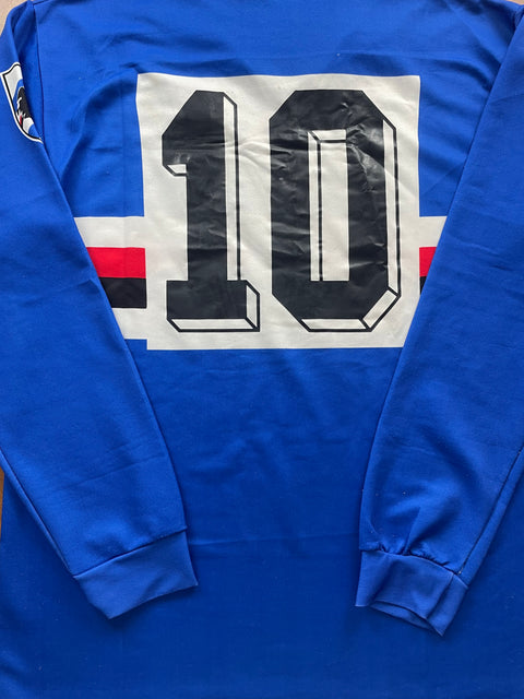 Match Shirt • Club • Sampdoria • 1988 • Kappa • Home • #10 • Roberto Mancini • Match Worn 