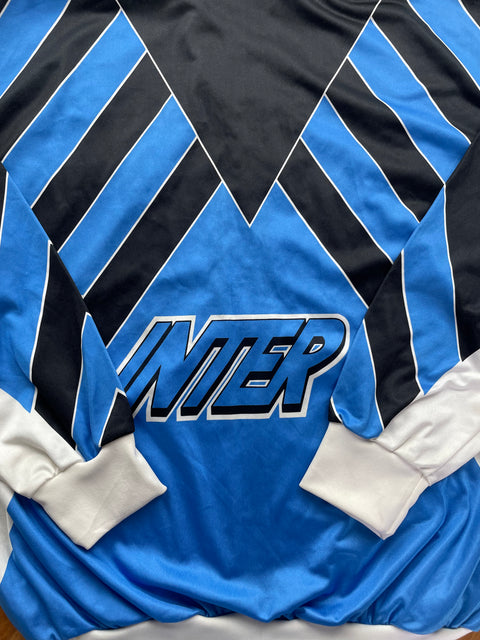 Player Issue Training • Inter • 1990 • Uhlsport Training Tracksuit • Size XL 