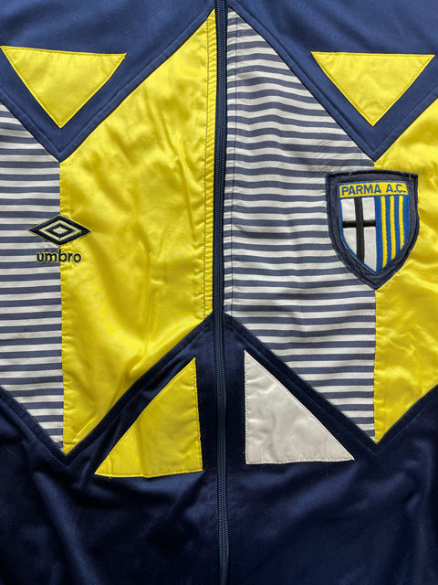 Player Issue Training • Parma • 1990 • Umbro Training Top • Size XL 