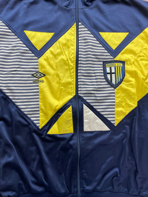 Player Issue Training • Parma • 1990 • Umbro Training Top • Size XL 