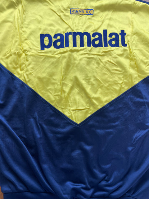 Player Issue Training • Parma • 1990 • Umbro Training Top • Size XL 