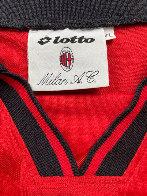Store Shirt • AC Milan • 1996 • Lotto • Fourth • Size XL 