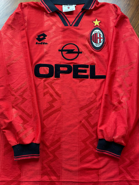 Store Shirt • AC Milan • 1996 • Lotto • Fourth • Size XL 