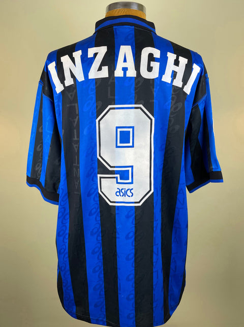 Jersey | Club | Atalanta | 1996 | Filippo Inzaghi | Matchworn