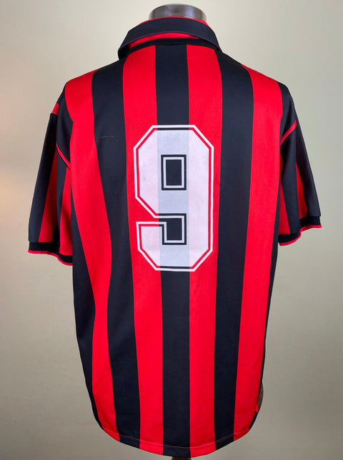 Jersey | Club | AC Milan | 1990 | Marco Van Basten | Matchworn