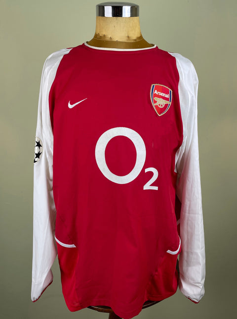 Jersey | Club | Arsenal | 2003 | Thierry Henry | vs Ajax | Champions League