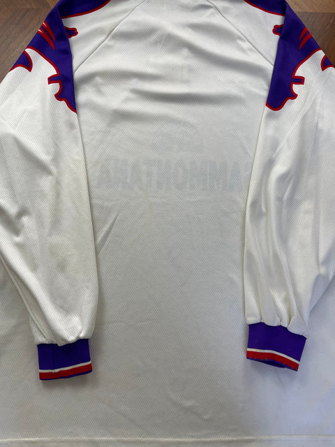 Store Shirt • Fiorentina • 1995 • Reebok • Away • Size XL • Signed by the Squad 