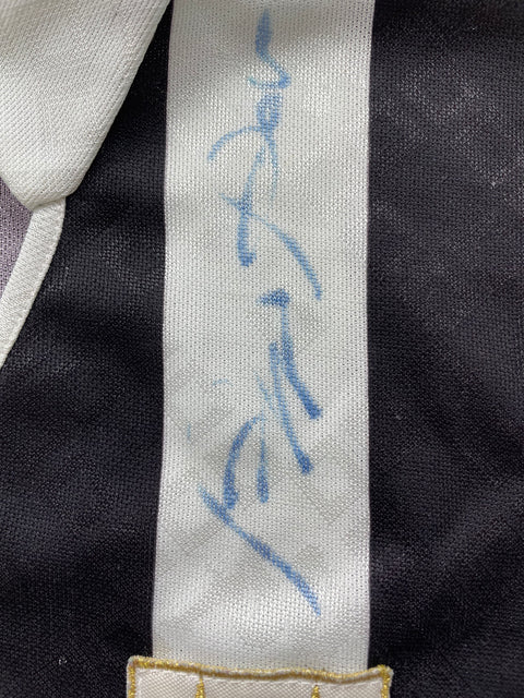 Store Shirt • Juventus • 1989 • Kappa • Home • Size XL • Signed by Roberto Baggio 