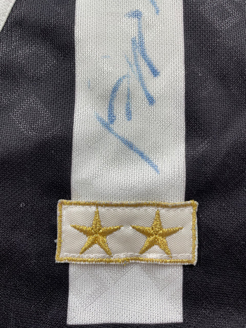 Store Shirt • Juventus • 1989 • Kappa • Home • Size XL • Signed by Roberto Baggio 